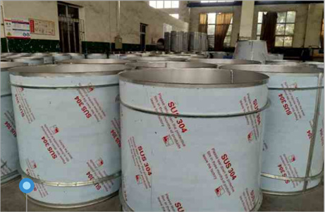 南充工廠除臭及固化車間不銹鋼圓風管供應