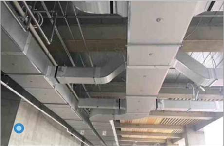 重慶輕軌五號線風管供應